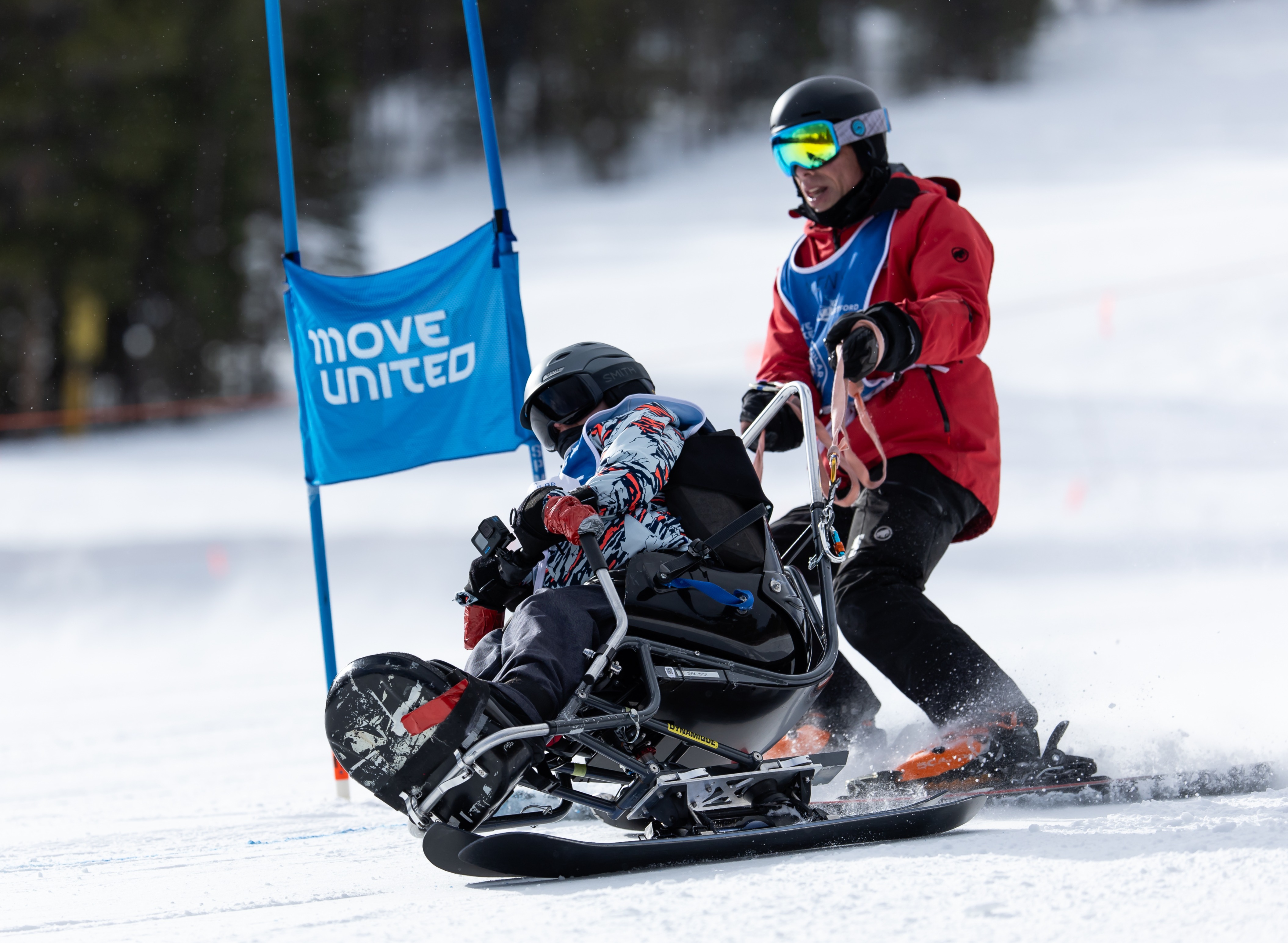 Meridith skiing